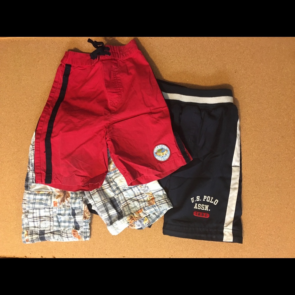 3 Pair Boy’s Size 3T Polo & Old Navy Shorts Lot